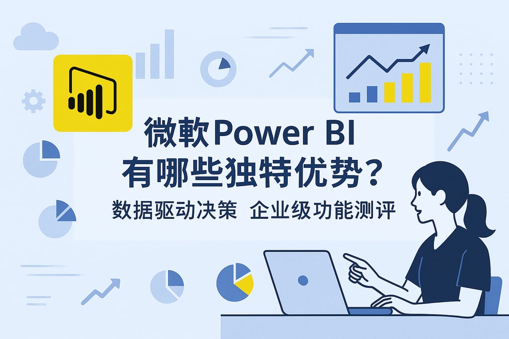微软Power BI有哪些独特优势？数据驱动决策企业级功能测评